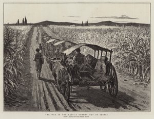 De oorlog in het Oosten, een zomerdag in Servië